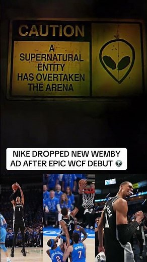 Nike Dropped New Wemby Ad After Epic WCF Debut (via nikebasketball/X)