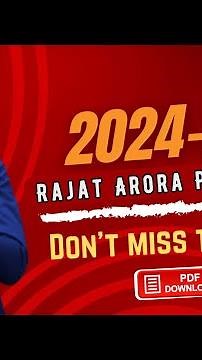 Learn Business Like a Pro: Free Rajat Arora Paid Notes Pdf Download 2024