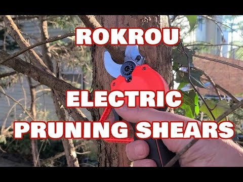 Rokrou Battery Powered Pruning Shears