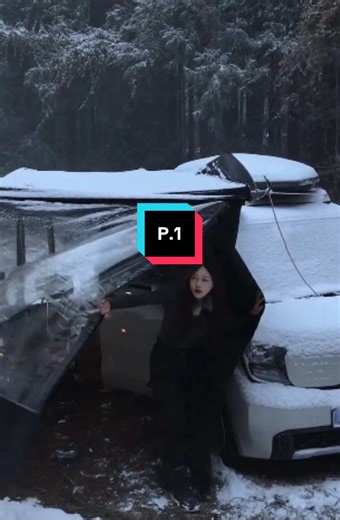 Camping Bliss: Cozy Rotating Tent Experience