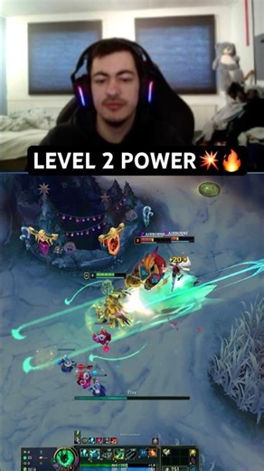 Thresh power spike level 2 😱🪝 #Thresh #LeagueOfLegends #League