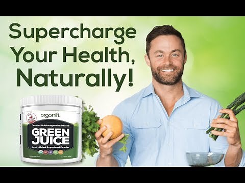 Organifi: Green Juice - Organic Superfood Supplement Powder - 30 Day Supply - USDA