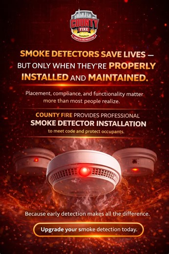 County Fire on Instagram: "Need professional smoke detector installation New York? County Fire installs FDNY-compliant smoke alarms for residential and commercial properties throughout Brooklyn, ensuring proper placement, code compliance, and reliable early detection. Avoid violations. Stay protected. Schedule your Brooklyn smoke detector installation today. smoke detector installation Brooklyn NY, smoke alarm installation Brooklyn, FDNY compliant smoke detectors Brooklyn, residential smoke dete
