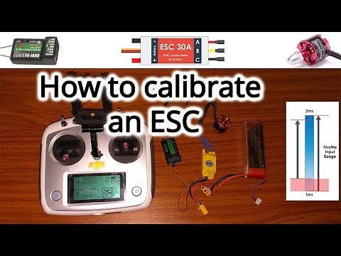 How to Calibrate an ESC using Flysky Radio Controller | Esc calibration