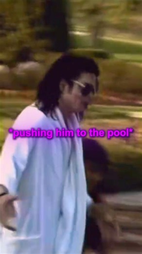 Michael Jackson Playing in the Pool With Kids