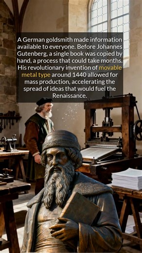 44K views · 664 reactions | The invention that took knowledge from the few and gave it to the many. | The History Page | Facebook