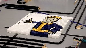 1.5K views · 20 reactions | 250,000 Dominoes - The Incredible Science Machine: GAME ON! | For the Love of Art Life Music Sports Technology | Facebook