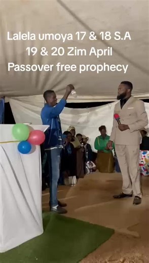 Live Free Prophecy Session with Prophet Mzingwane