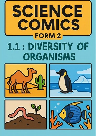 SCIENCE FORM 2 (1.1: DIVERSITY OF ORGANISMS)