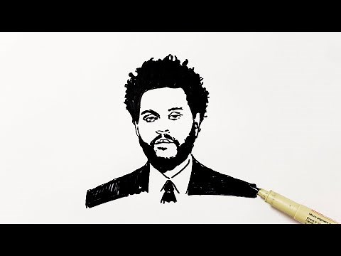 How to Draw The Weeknd