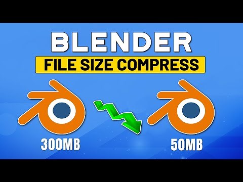 Reduce Blender File Size Like a Pro – Simple & Effective Trick! | RSN3D #rsn3d #blendertutorial #b3d