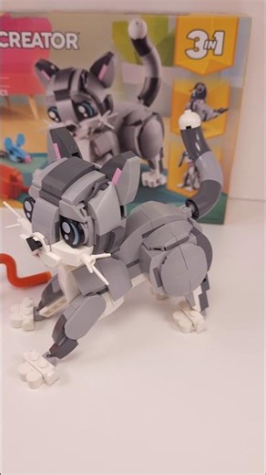 LEGO Creator Playful Cat (31163)[407 pcs] #shorts ‪@SPEEDBrickBuild‬