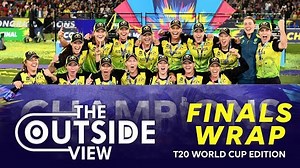 41K views · 64 reactions | Australian Women's Cricket Team, were switched on at the MCG, inflicting a huge loss on Indian Cricket Team in the final of the T20WorldCup. That meant they defended their crown and won it for the fifth time. Here’s Adam Collins and Isabelle Westbury with the Finals Wrap on #TheOutsideView. #T20WorldCup | Women’s CricZone | Facebook
