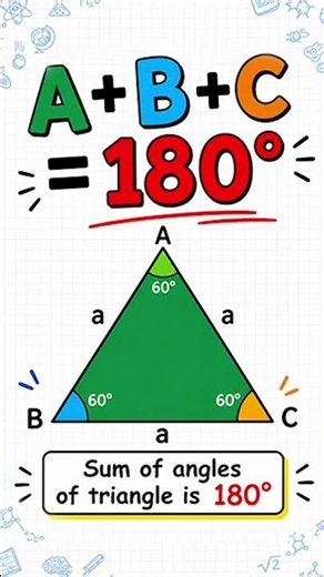 How Triangle Angles Add Up to 180