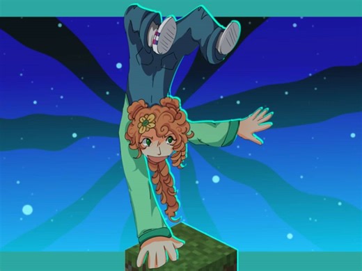 Creative Minecraft Animation with One Block Skyblock