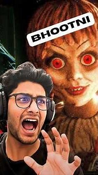 Is The Conjuring Horror Game Jump Scare REALLY Scary? #nikkkkakhel #theconjuringgame #shorts