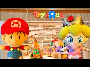 Baby Mario and Baby Peach Goes To Toys R Us!