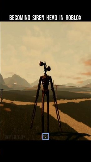 I Became Siren Head in Roblox