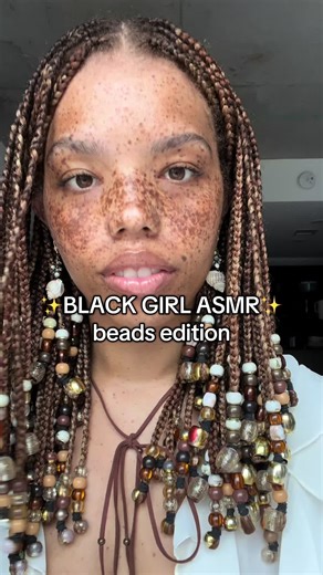 Exploring Black Girl ASMR with Beads Edition