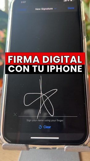 Firma Digital con tu iPhone: Guía Paso a Paso