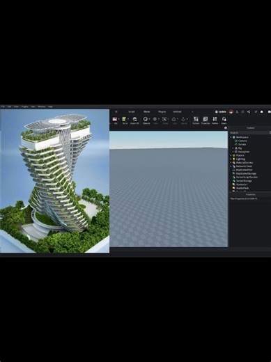 Satisfying Roblox Build #roblox #robloxstudio #building #fyp #developer