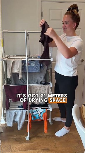 Dry Laundry for Just 7p an Hour | XL Heated Clothes Airer