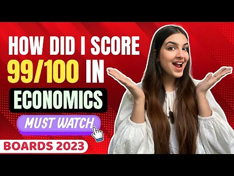 How i scored 99/100 in ECONOMICS Board exam? 😱🔥 Class 12 Strategy, notes pdf, tips #cbse #class12