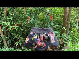 DIY Small Handbag Bag Tutorial/ How to Make a Cute Shopping Bag