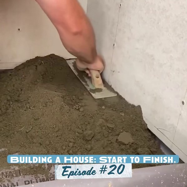 Starting a bathroom shower build