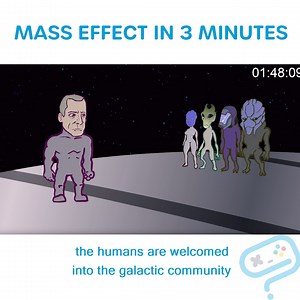 This is the entire story of Mass Effect series in just 3 minutes! | Arcade Cloud Originals