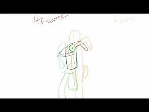 How to draw animation run frame by frame