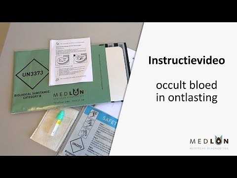 Instructievideo occult bloed in feces (iFOB) test
