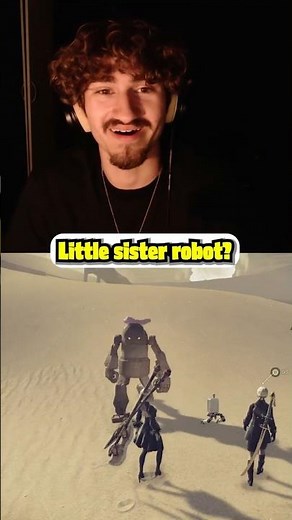 The CUTEST sidequest in Gaming! pt.1 #nier #firstplaythrough #nierautomata