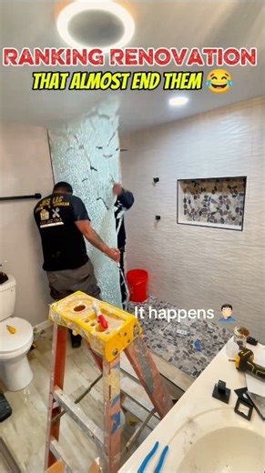 House Renovations That Almost Killed Them 😱#ShortViral #HouseRenovation #RenovationFails #viral