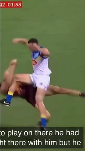 The biggest hits in afl history💀