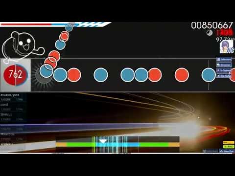 これがosu!taiko世界トップクラスの実力…............