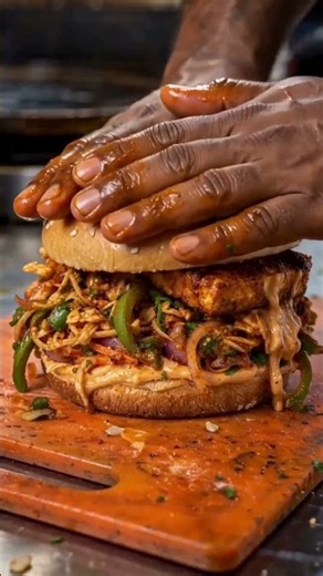 The Only Paneer Shawarma Burger Recipe You Need 🤤🔥 #cooking #shorts