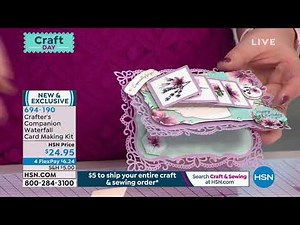 Crafter's Companion Waterfall Card Making Kit