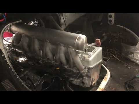 Mercedes TN T1 engine swap om606 conversion