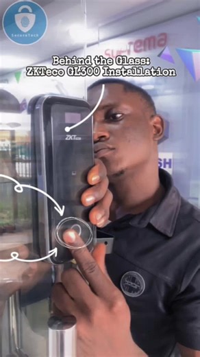 Behind the Glass: ZKTeco GL300 Access Control Installation. Curious about how it all comes together? Join us behind the curtain for a peek at the ZKTeco GL300 Access Control installation. #fyp #foryoupage #viral #installation #bts
