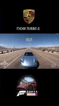 PORSCHE TYCAN TURBO S | FORZA HORIZON 5 | #shortvideo #shorts #trendingshorts #trending #viral