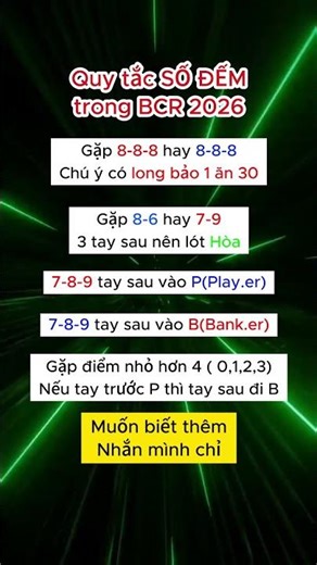 CÁCH DÙNG SỐ ĐIỂM ĐỂ CHIẾN THẮNG BACCARAT | THIÊN HOÀNG BACCARAT