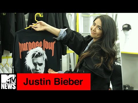 Inside Justin Bieber's Purpose Tour Pop-Up Shop at VFiles | MTV News