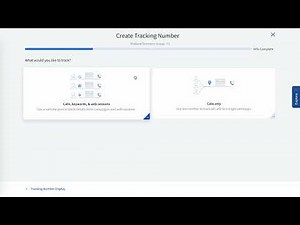 Step 1: Setting up your first tracking number