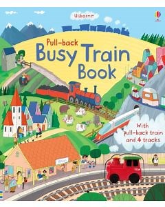 Pull-back Busy Train Book