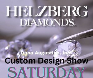 Helzberg Diamond's Custom Design Show is tomorrow from 10AM to 8PM. What a great time to design a one of a kind jewelry masterpiece. | Eastland Mall
