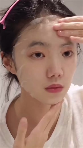 amsr night skincare routine☁️ healing care✨ #amsr #skincare #skincareroutine