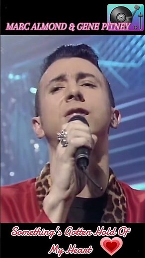 Marc Almond and Gene Pitney perform "Something's Gotten Hold Of My Heart" (in 1989) #marcalmond