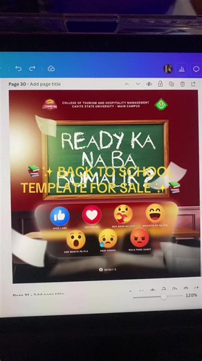 ready-made Back to School Canva template 💌 ✔️ fully editable in Canva ✔️ change texts, colors, and photos ✔️ perfect for schools, organizations, student councils, and class officers ✔️ instant access after purchase