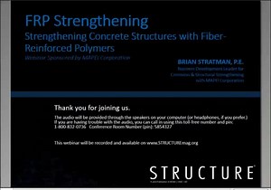 Strengthening Concrete Structures with Fiber-Reinforced Polymers (FRP)